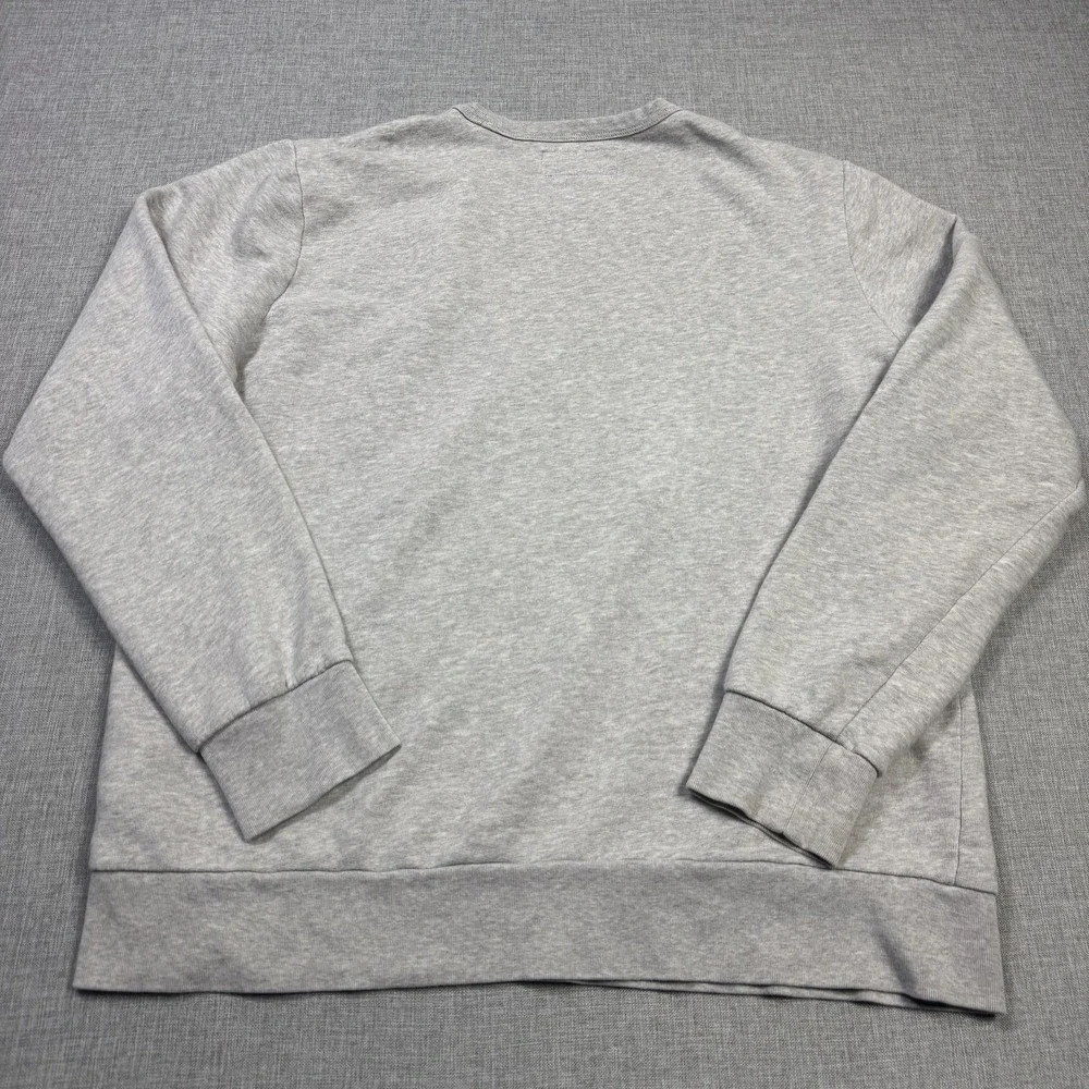 Denim & Supply Ralph Lauren Indian Head Chief Crew Neck Sweatshirt Mens XL Gray - Picture 11 of 12